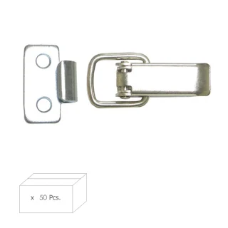 Cierre Caja Con Enganche Plano   40 mm. (Caja 50 unidades)