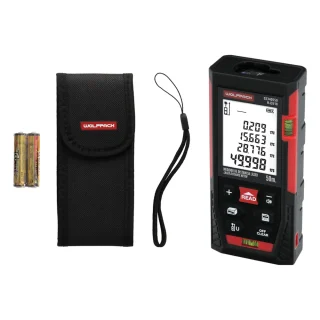 Medidor Laser 10 Funciones 50m Funciona Con 2 Pilas AAA (No Incluido)