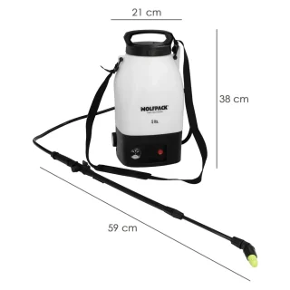 Sulfatadora 5 Litros Bateria Litio 12V