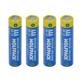 Pila Alcalina AAA LR-3  Blister 4 Piezas