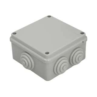 Caja Estanca Superfie Con Tornillos 100 x 100 x 50 mm.