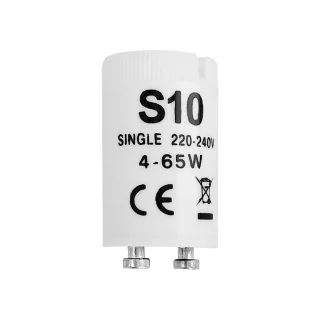 Cebador 4 - 65 Watt. Cebador Fluorescente, Arrancador Tubo Fluorescente, Cebador Encendido Rápido.