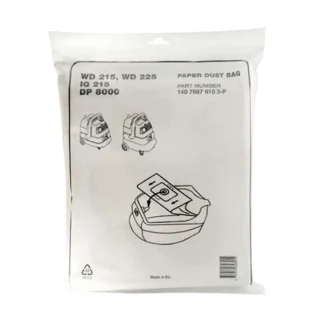 Bolsa para Aspirador Nilfisk Lux DP8000 1470745010 - Recambio Original