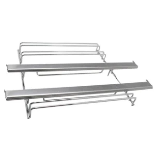 Soporte izquierdo 2 alturas bandeja horno Bosch, Balay 00680181
