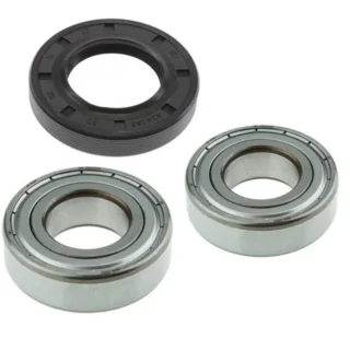 2 rodamientos 6204 6205 + reten lavadora Samsung DC6200306B