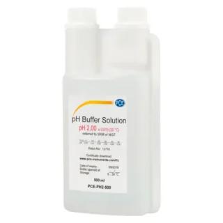 Solucion de calibración de pH 2 PCE-PH2-500