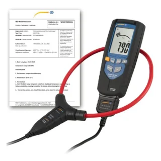Pinza amperimétrica PCE-CM 40-ICA incl. certificado de calibración ISO