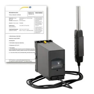 Sonómetro PCE-SLT-TRM-24V-ICA incl. certificado de calibración