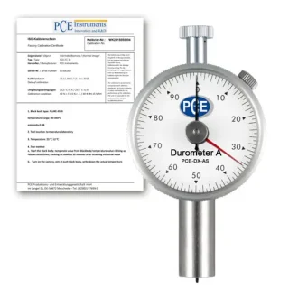Durómetro PCE-DX-AS-ICA incl. certificado calibración ISO