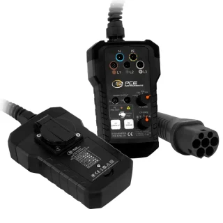 Comprobador de punto de recarga VE PCE-EVSE 310+
