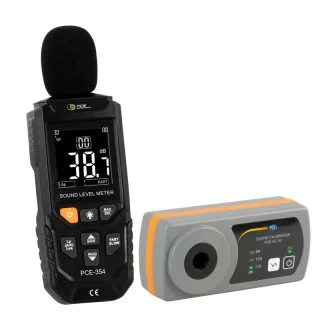 Sonómetro integrador con calibrador acústico PCE-354-SC43